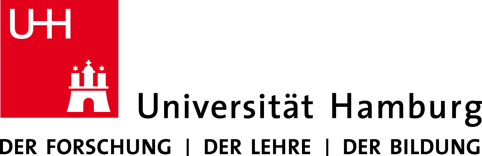 UHH Universität Hamburg Logo mit Schrift 2010 Farbe CMYK